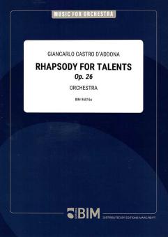 Rhapsody For Talents op. 26 Standard