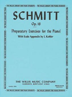 Preparatory Exercises for The Piano Op. 16 