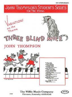 Three Blind Mice Mid Intermediate Piano 
