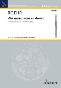 Wir musizieren zu dreien Standard