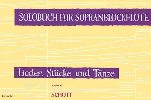 Solobuch für Sopranblockflöte 2 