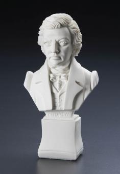 Statuette 7inch Polyresin Chopin 