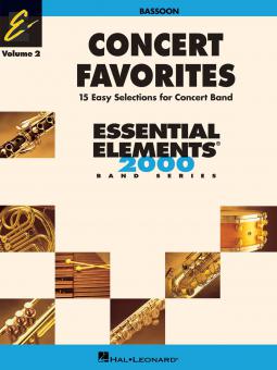 Concert Favorites Vol. 2 Bassoon 