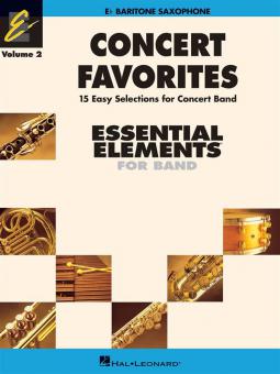 Concert Favorites Vol. 2 Baritone Sax 