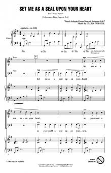 Set Me As A Seal Upon Your Heart 