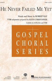 He Never Failed Me Yet Standard