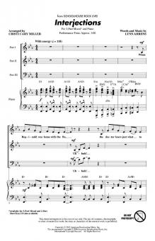 Interjections From Schoolhouse Rock Live! 