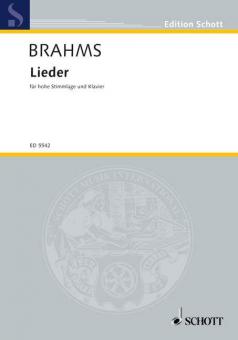 Lieder für hohe Stimmlage und Klavier Standard