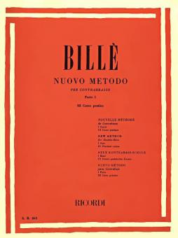 Nuovo Metodo For Double Bass Nr.3 Italian/french/english 
