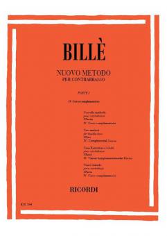 Nuovo Metodo For Double Bass Nr.4 Italian/french/english 