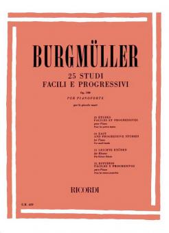 25 leichte Etüden op. 100 