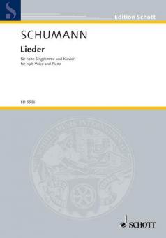 Lieder (für hohe Singstimme und Klavier) Standard