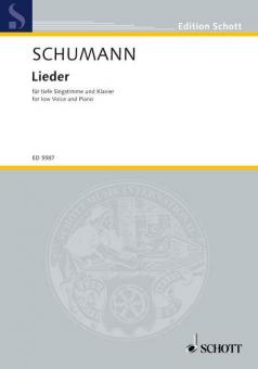 Lieder (für tiefe Singstimme und Klavier) Standard