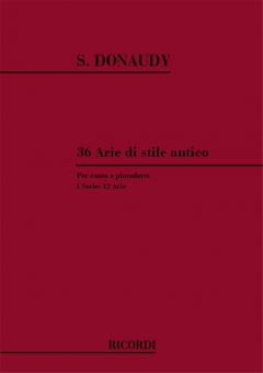 36 Arie Di Stile Antico Serie 1 