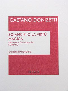 So Anch'Io La Virtu Magica 