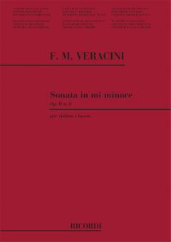 Sonata e Minor Op. 2 No. 8 For Violin And Basso Continuo 