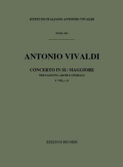 Concerto B Flat Major RV503 