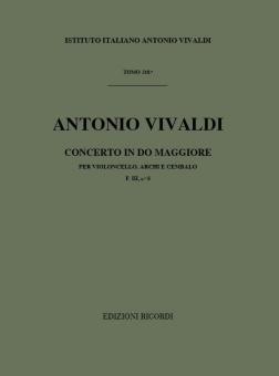 Concerto C Major RV398 Score FIII#8 T218 