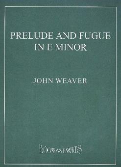 Prelude and Fugue in E-Minor 