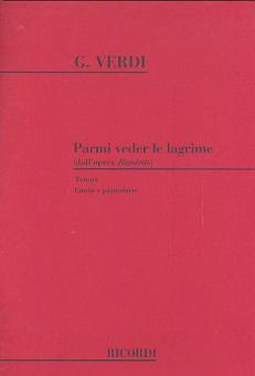 Parmi Veder Le Lagrime Tenor/Piano from Rigoletto 