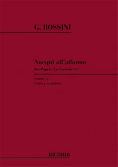 Nacqui All Affanno Alto Piano Italian from La Cenerentola Act 2 