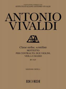 Clarae Stellae Scintillate Motet RV625 Critical Edition 