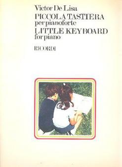 Piccola Tastiera Vol. 1 Piano Easy Little Keyboard Pieces 
