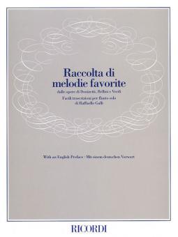 Favorite Opera Melodies Fl Raccolta di Melodie for Solo Flute 