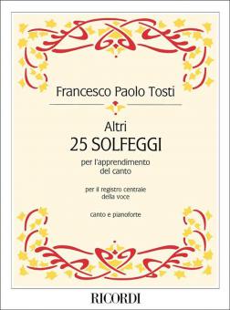 Altri 25 Solfeggi Vol.2 of 50 Solfeges for Middle Range 