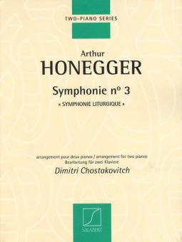Symphony No.3 'Symphonie Liturgique' Arranged for 2 Pianos 4 Hands 