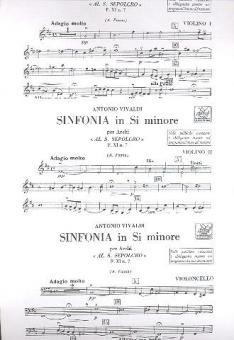 Sinfonia B Minor RV169 FXI#7 T22 