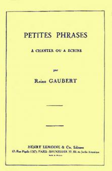 150 Petites phrases à chanter ou à écrire 