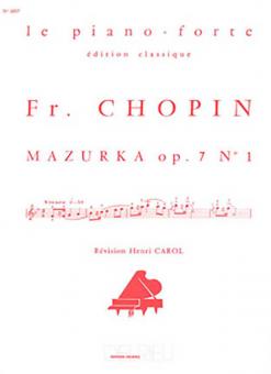 Mazurka op. 7 No. 1 