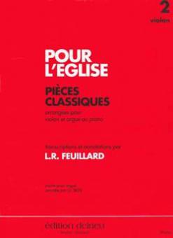 Pour l'Eglise 2 - Pieces classiques 
