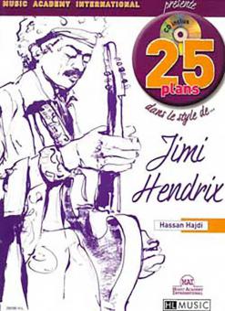 25 plans dans le style de... Jimi Hendrix 
