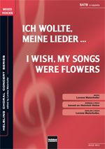 Ich wollte, meine Lieder 