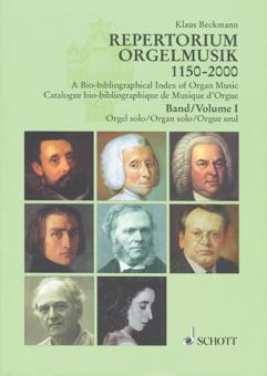 Repertorium Orgelmusik 1150-2000 1 