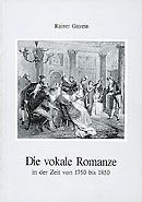 Die vokale Romanze 