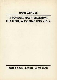 3 Rondels nach Mallarmé 