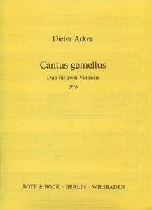 Cantus gemellus 