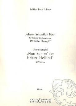 Choralvorspiel BWV 659a 