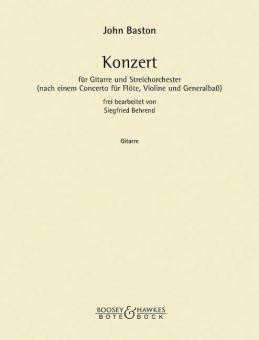 Konzert für Gitarre und Streichorchester 