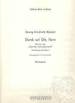 Arioso 'Dank sei Dir, Herr' Standard