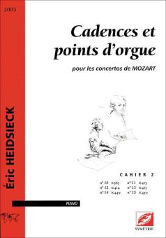 Cadences et points d'orgue, pour les concertos de Mozart 2 