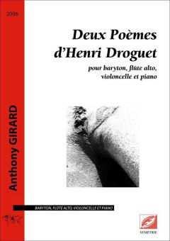 2 Poèmes d'Henri Droguet 