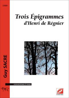 3 Épigrammes d'Henri de Régnier 