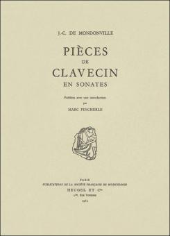 Pièces de clavecin en sonates avec accompagnement de violon 