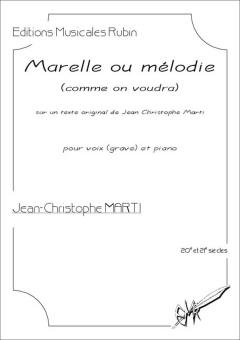 Marelle ou mélodie (comme on voudra) 
