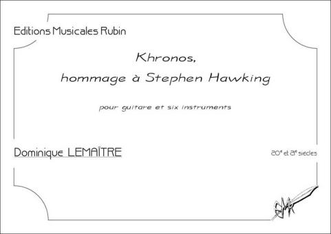 Khronos, hommage à Stephen Hawking 