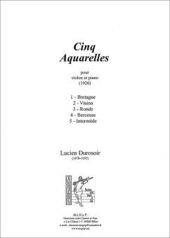 5 Aquarelles 